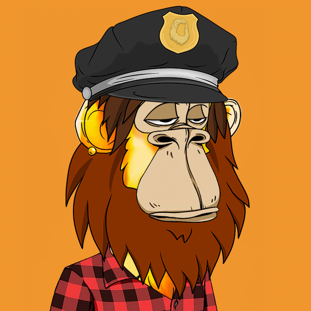 Lazy Ape Official #1221