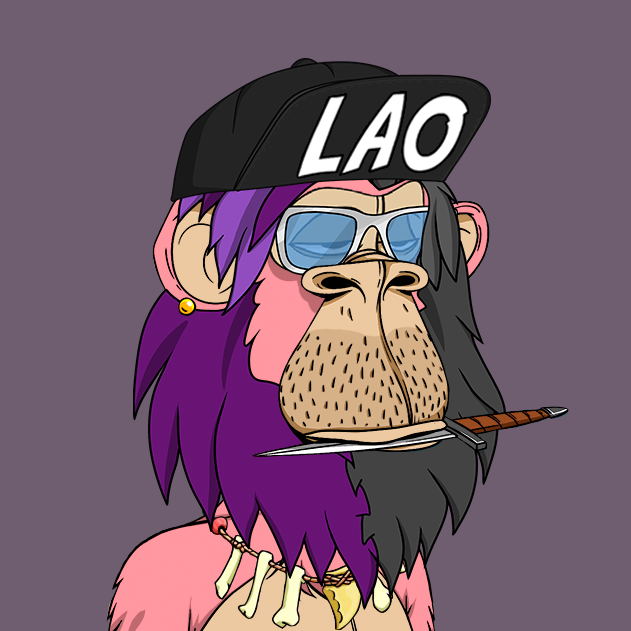 Lazy Ape Official #8033